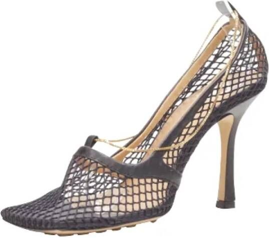 Bottega Veneta Vintage Pre-owned Fabric heels Black Dames