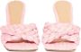 Bottega Veneta Vintage Pre-owned Fabric heels Pink Dames - Thumbnail 2