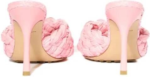 Bottega Veneta Vintage Pre-owned Fabric heels Pink Dames