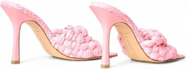 Bottega Veneta Vintage Pre-owned Fabric heels Pink Dames