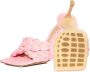 Bottega Veneta Vintage Pre-owned Fabric heels Pink Dames - Thumbnail 9