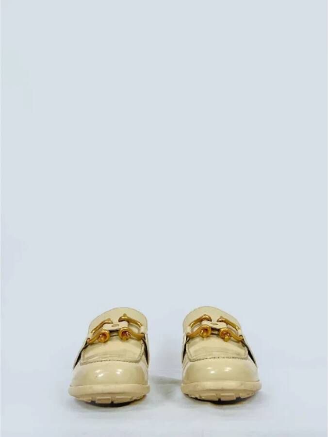 Bottega Veneta Vintage Pre-owned Fabric sandals Beige Dames