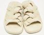 Bottega Veneta Vintage Pre-owned Fabric sandals Beige Heren - Thumbnail 3