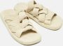 Bottega Veneta Vintage Pre-owned Fabric sandals Beige Heren - Thumbnail 4