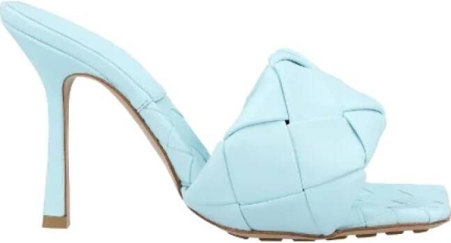 Bottega Veneta Vintage Pre-owned Fabric sandals Blue Dames