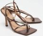 Bottega Veneta Vintage Pre-owned Fabric sandals Brown Dames - Thumbnail 4