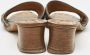 Bottega Veneta Vintage Pre-owned Fabric sandals Gray Dames - Thumbnail 5
