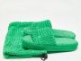 Bottega Veneta Vintage Pre-owned Fabric sandals Green Dames - Thumbnail 9