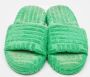 Bottega Veneta Vintage Pre-owned Fabric sandals Green Dames - Thumbnail 2