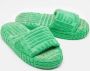 Bottega Veneta Vintage Pre-owned Fabric sandals Green Dames - Thumbnail 3