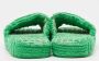 Bottega Veneta Vintage Pre-owned Fabric sandals Green Dames - Thumbnail 4