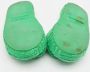 Bottega Veneta Vintage Pre-owned Fabric sandals Green Dames - Thumbnail 5