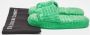 Bottega Veneta Vintage Pre-owned Fabric sandals Green Dames - Thumbnail 8