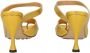 Bottega Veneta Vintage Pre-owned Fabric sandals Yellow Dames - Thumbnail 5