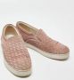 Bottega Veneta Vintage Pre-owned Fabric sneakers Pink Dames - Thumbnail 4