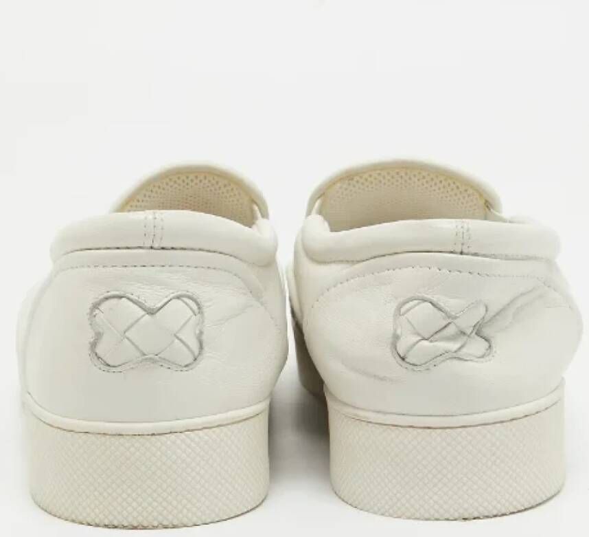 Bottega Veneta Vintage Pre-owned Fabric sneakers White Dames