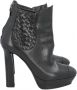 Bottega Veneta Vintage Pre-owned Leather boots Black Dames - Thumbnail 2