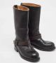 Bottega Veneta Vintage Pre-owned Leather boots Black Dames - Thumbnail 4