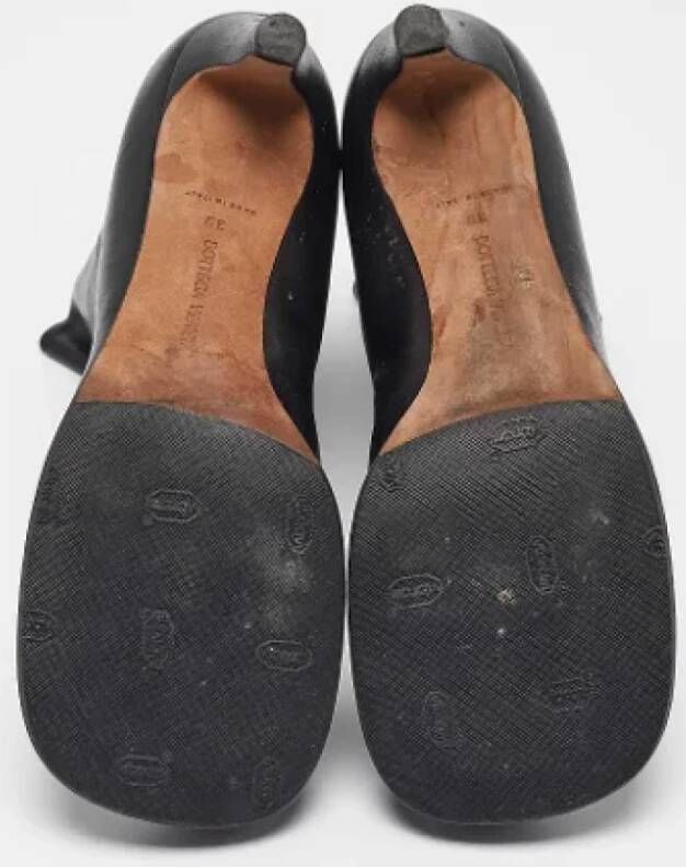 Bottega Veneta Vintage Pre-owned Leather boots Black Dames