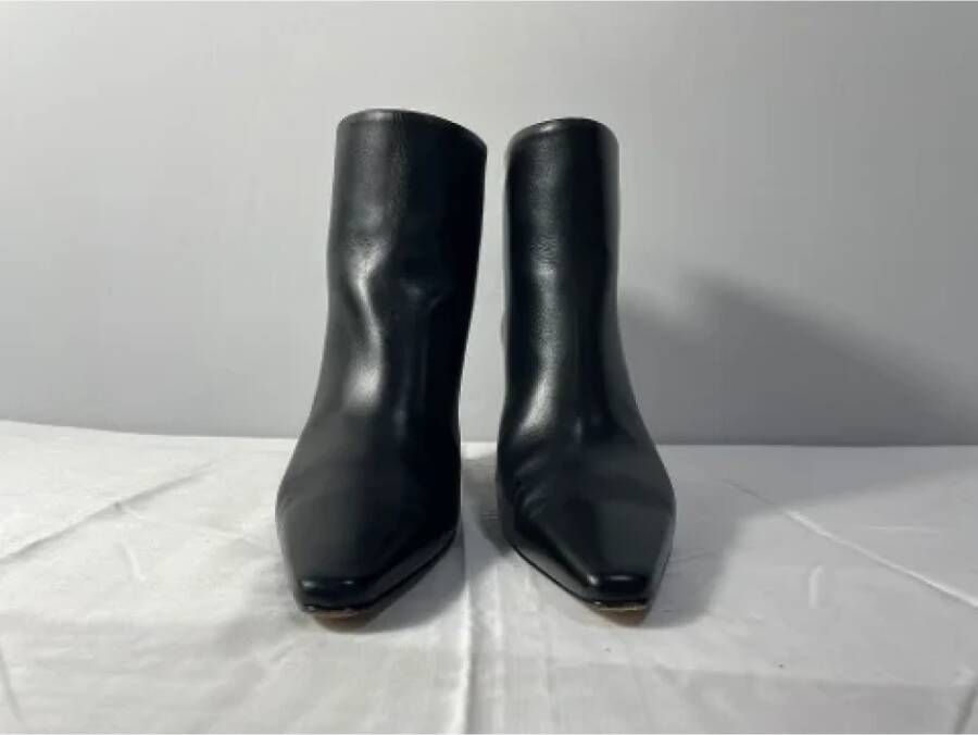 Bottega Veneta Vintage Pre-owned Leather boots Black Dames