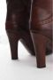Bottega Veneta Vintage Pre-owned Leather boots Red Dames - Thumbnail 4