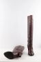 Bottega Veneta Vintage Pre-owned Leather boots Red Dames - Thumbnail 5