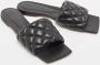 Bottega Veneta Vintage Pre-owned Leather flats Black Dames - Thumbnail 3