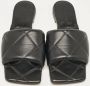 Bottega Veneta Vintage Pre-owned Leather flats Black Dames - Thumbnail 2