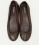 Bottega Veneta Vintage Pre-owned Leather flats Brown Dames - Thumbnail 3