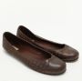 Bottega Veneta Vintage Pre-owned Leather flats Brown Dames - Thumbnail 4