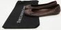 Bottega Veneta Vintage Pre-owned Leather flats Brown Dames - Thumbnail 9