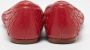 Bottega Veneta Vintage Pre-owned Leather flats Red Dames - Thumbnail 4