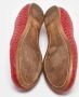 Bottega Veneta Vintage Pre-owned Leather flats Red Dames - Thumbnail 5