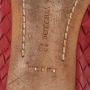Bottega Veneta Vintage Pre-owned Leather flats Red Dames - Thumbnail 7