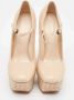 Bottega Veneta Vintage Pre-owned Leather heels Beige Dames - Thumbnail 2