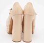 Bottega Veneta Vintage Pre-owned Leather heels Beige Dames - Thumbnail 4