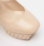 Bottega Veneta Vintage Pre-owned Leather heels Beige Dames - Thumbnail 7