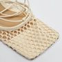 Bottega Veneta Vintage Pre-owned Leather heels Beige Dames - Thumbnail 7