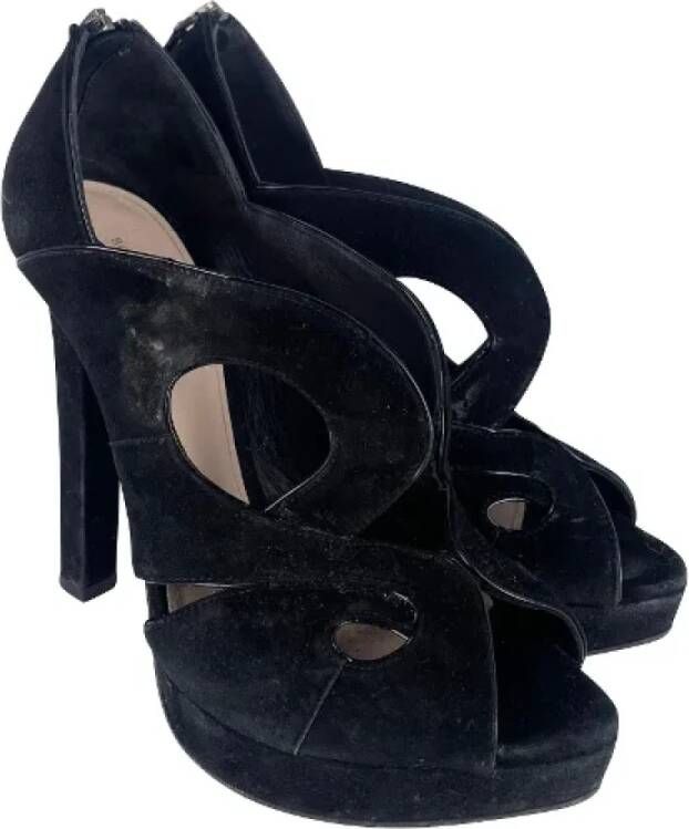Bottega Veneta Vintage Pre-owned Leather heels Black Dames