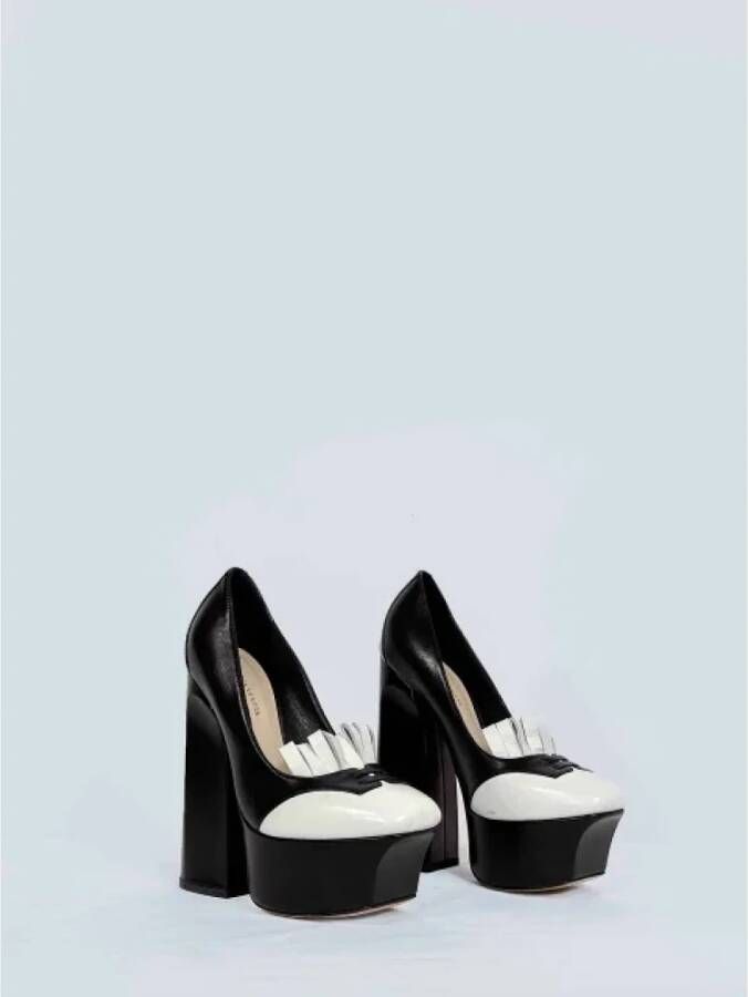 Bottega Veneta Vintage Pre-owned Leather heels Black Dames