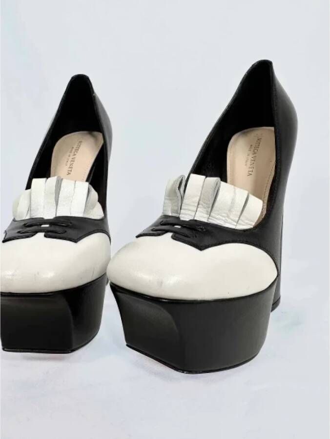 Bottega Veneta Vintage Pre-owned Leather heels Black Dames