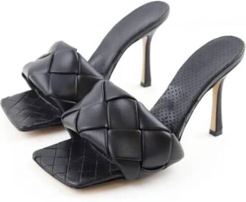 Bottega Veneta Vintage Pre-owned Leather heels Black Dames