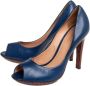 Bottega Veneta Vintage Pre-owned Leather heels Blue Dames - Thumbnail 3