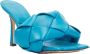 Bottega Veneta Vintage Pre-owned Leather heels Blue Dames - Thumbnail 2