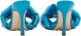 Bottega Veneta Vintage Pre-owned Leather heels Blue Dames - Thumbnail 5