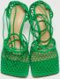 Bottega Veneta Vintage Pre-owned Leather heels Green Dames - Thumbnail 3