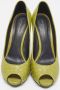 Bottega Veneta Vintage Pre-owned Leather heels Green Dames - Thumbnail 3