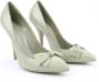 Bottega Veneta Vintage Pre-owned Leather heels Green Dames - Thumbnail 2