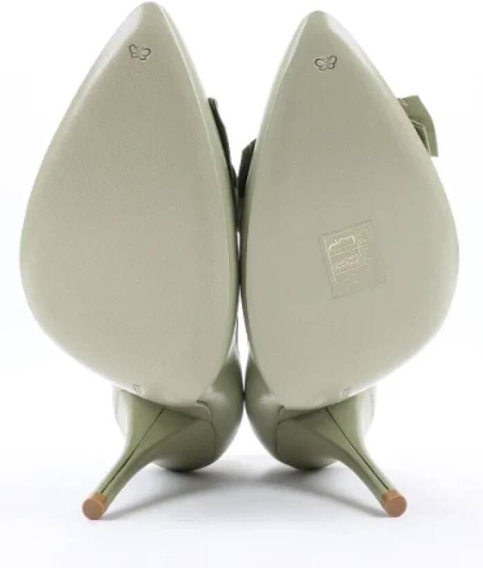 Bottega Veneta Vintage Pre-owned Leather heels Green Dames