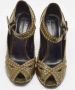 Bottega Veneta Vintage Pre-owned Leather heels Green Dames - Thumbnail 3
